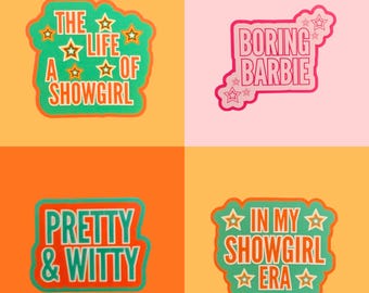 Swifties 4 pack Vinyl Sticker - Handmade UK