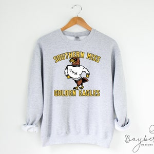 Southern Miss Sweatshirt, USM Sweatshirt, Unisex Sweatshirt, Golden Eagles, USM Golden Eagles