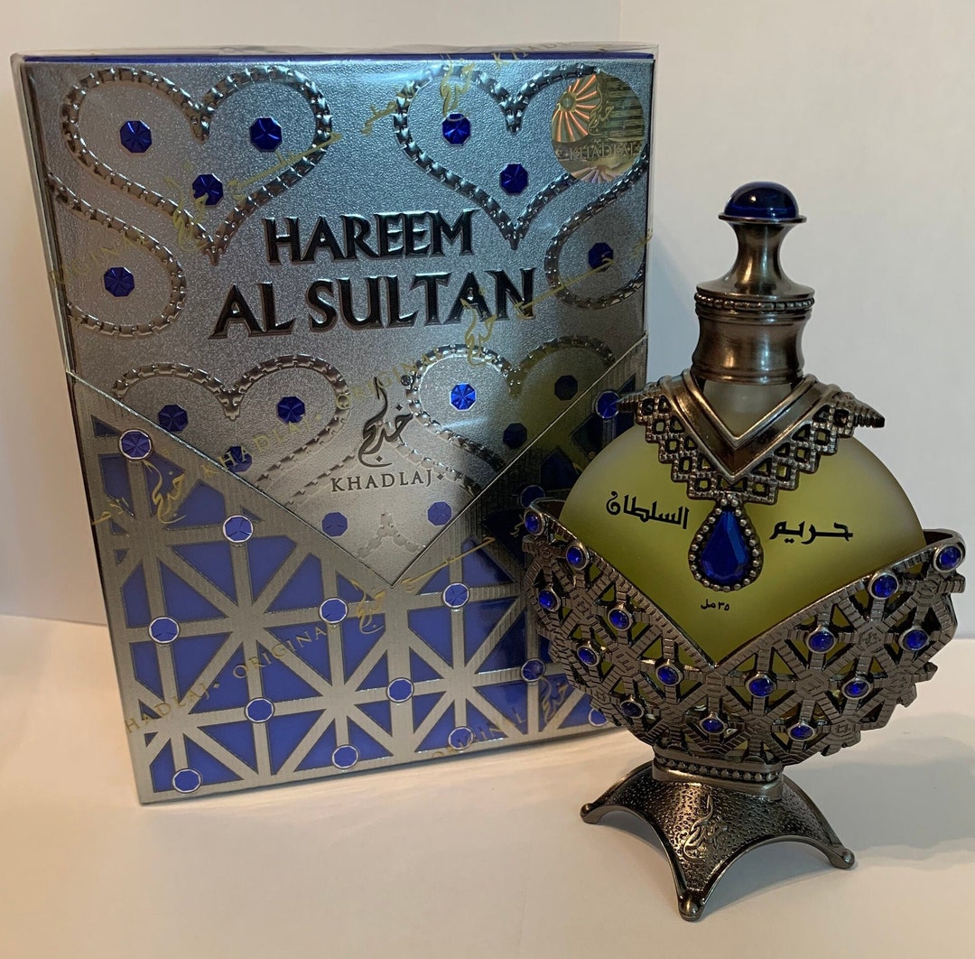 New Hareem Al Sultan Blue Arabian Perfume Oil by Khadlaj Etsy
