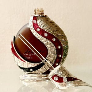 Roohi Wa Roohak by Khadlaj | Arabian Perfume Oil Attar | Unisex Fragrance | Silver Handcrafted Bottle