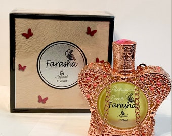 New! Farasha Arabian Perfume Oil by Khadlaj | Handcrafted Bottle | Concentrated Perfume Oil | Unisex