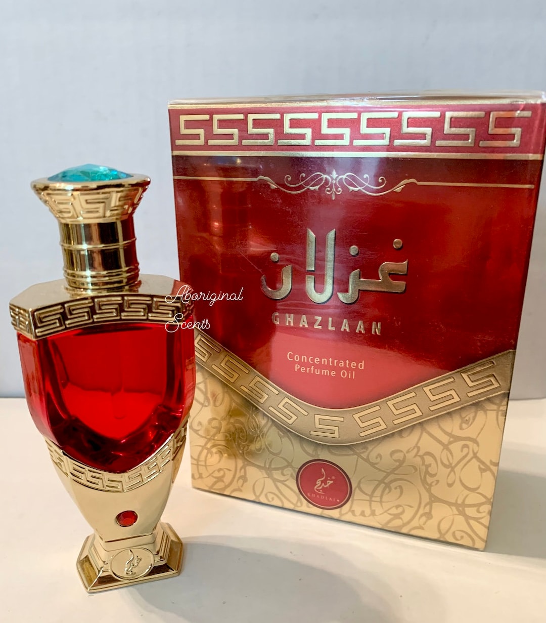 Ghazlaan Arabian Perfume Oil by Khadlaj Handcrafted Bottle Designer