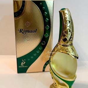 Rimaal Green Arabian Perfume Oil by Khadlaj, Arabic Perfume, Perfume Oil, Handpoured, Concentrated Perfume Oil, Unique Gift Idea, Arabic Oil