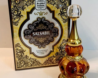 New! Salsabil Arabian Perfume Oil by Naseem | Handpoured | Concentrated Perfume Oil | Arabic Perfume | Arabian Perfume | Perfume Oil | Attar