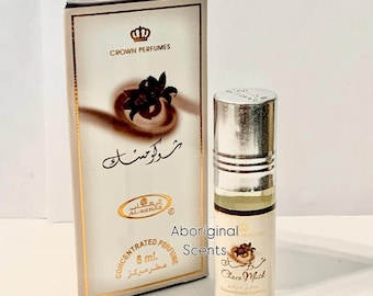 Chocomusk Roll-On Perfume Oil by Alrehab, 6ml, Gourmand Fragrance, Concentrated Perfume Oil, Premium Gift for Her, Attar Oil, Affordable