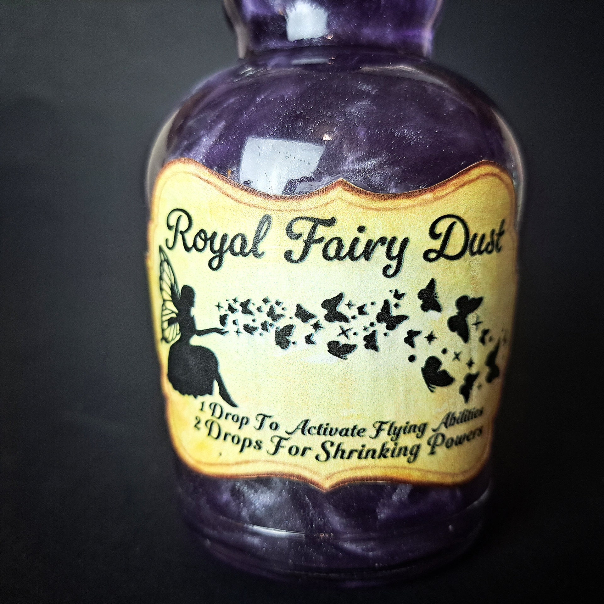 Fairy Dust Pixie Glitter Potion Bottle Wishes