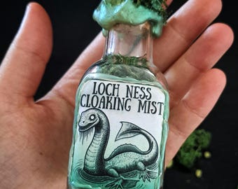 Loch Ness Cloaking Mist Handmade Fantasy Potion