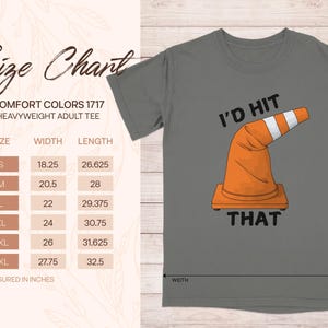 Funny Traffic Cone T-Shirt, Unique Graphic Tee, Novelty Pun Shirt, Quirky Statement Apparel, Humorous Gift Idea, Casual Wear, Couple Costume image 4
