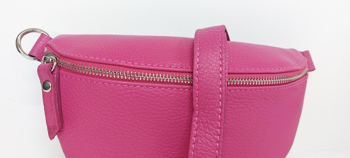 MINI TOTE BAG 17 FUCHSIA IN NAPPA CALFSKIN