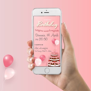 INVITO COMPLEANNO DIGITALE