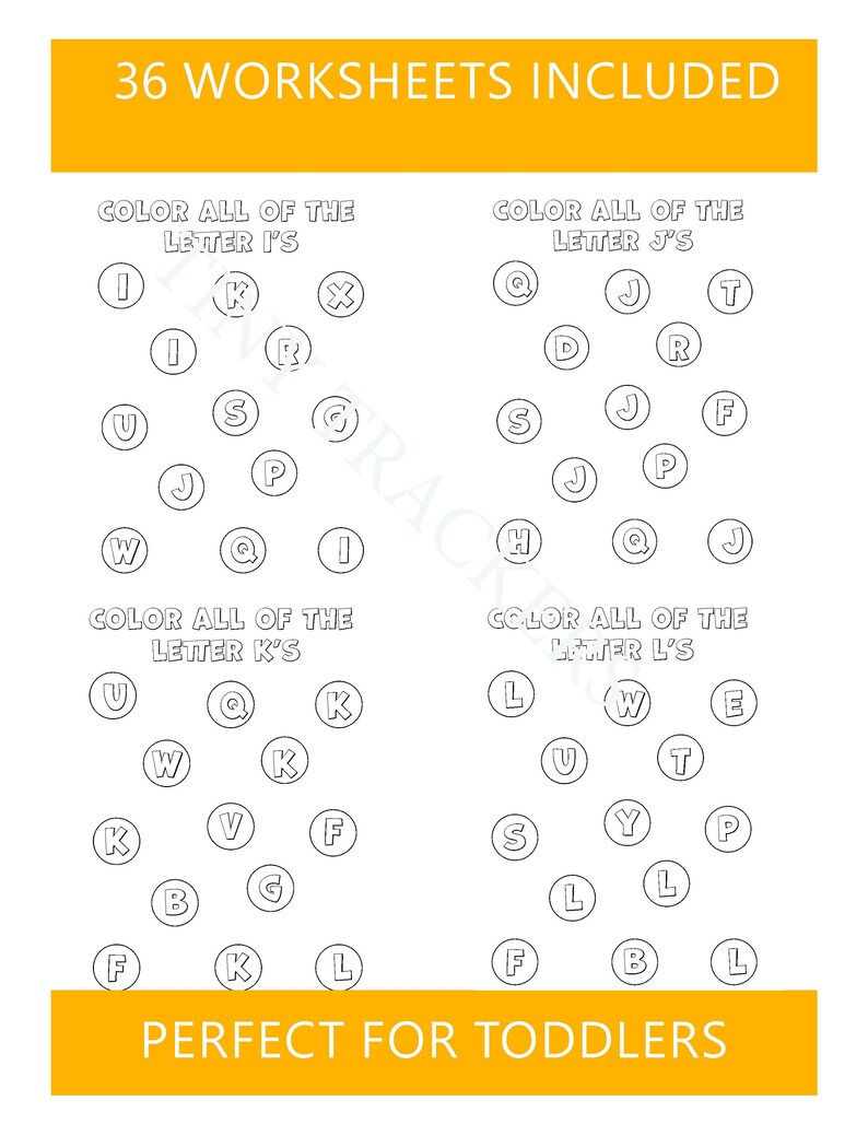 Color letters and numbers worksheets etsy