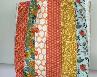Patchwork Tote Bag: Quilted Cotton Shoulder Bag