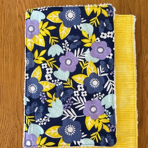 Burp cloths/Cotton Burp Cloths/set of 2 burp cloths/Baby Shower Gift/Cotton Chenille/Baby Girl/Baby Gift/Baby Shower
