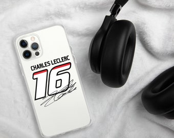 Charles Leclerc iPhone Case - Formula 1 Racing Fan Phone Case - Ferrari Case - Gift for him
