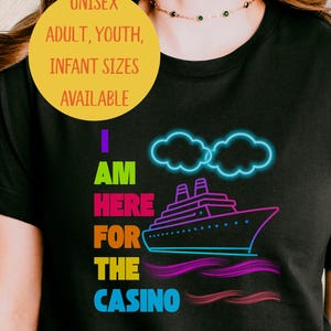 Custom Cruise Casino Shirts, Matching Family Tees, Cruise Vacation Shirts for Gamblers, Fun Gift Idea for Casino Lovers,Gift for Family trip
