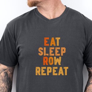 Rowing Shirt For Rower, Crew Gift For Teammate, Comfort Colors Gift for Rower Tee, Regatta Gift, Athletic Rowing T-Shirt, Womens Crew Top