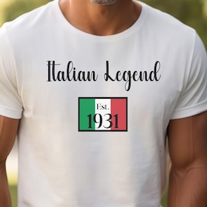 Italian Tshirt, Custom Gift for Dad Mom, Funny T-Shirt, Personalized Father&#39;s Day Gift, Mother&#39;s Day Gift, Unisex Birthday Gift for Him