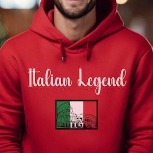 Italian Hoodie Sweatshirt, Gift for Dad, Italian Hooded Sweater Gift For Him, Italian Hooded Top for Her, Funny Hoodie gift, Italian Gift