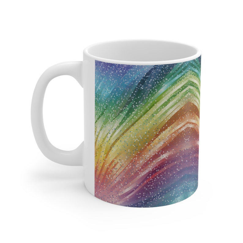 Without Color I Wouldnt See The Beauty In A Rainbow Coffee Mug
