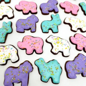 Set di stampini per biscotti Animal Crackers, Cracker, Biscotti, Asino, Orso, Cammello, Elefante, Gorilla