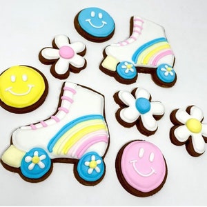 Rollschuh Skates Skating Rollerblades Ausstecher Cookie Cutter