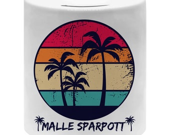 Premium Spardose "Malle Sparpott"