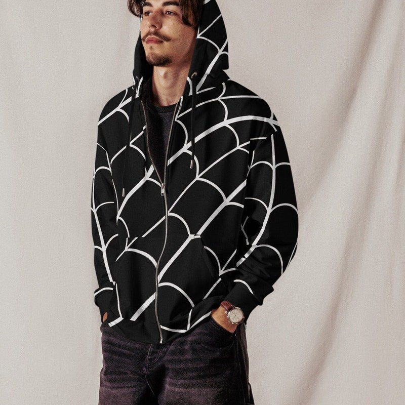 Spider Full Zip Hoodie & Flare Sweatpants Full Set main image 0