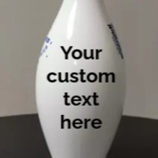 Laser Engraved Bowling Pin Etsy