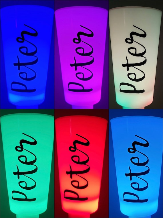 Light up Glow Cups, Wedding Party, Wedding Cups, Bachelor Party,  Bachelorette Party, Mardi Gras, Christmas, Halloween, Birthday 