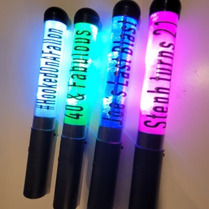 LED Baton Sticks, EDM, edm party, edm festival, LIT, night party, Rave, wedding entrance, wedding party, bachelorette party, white party