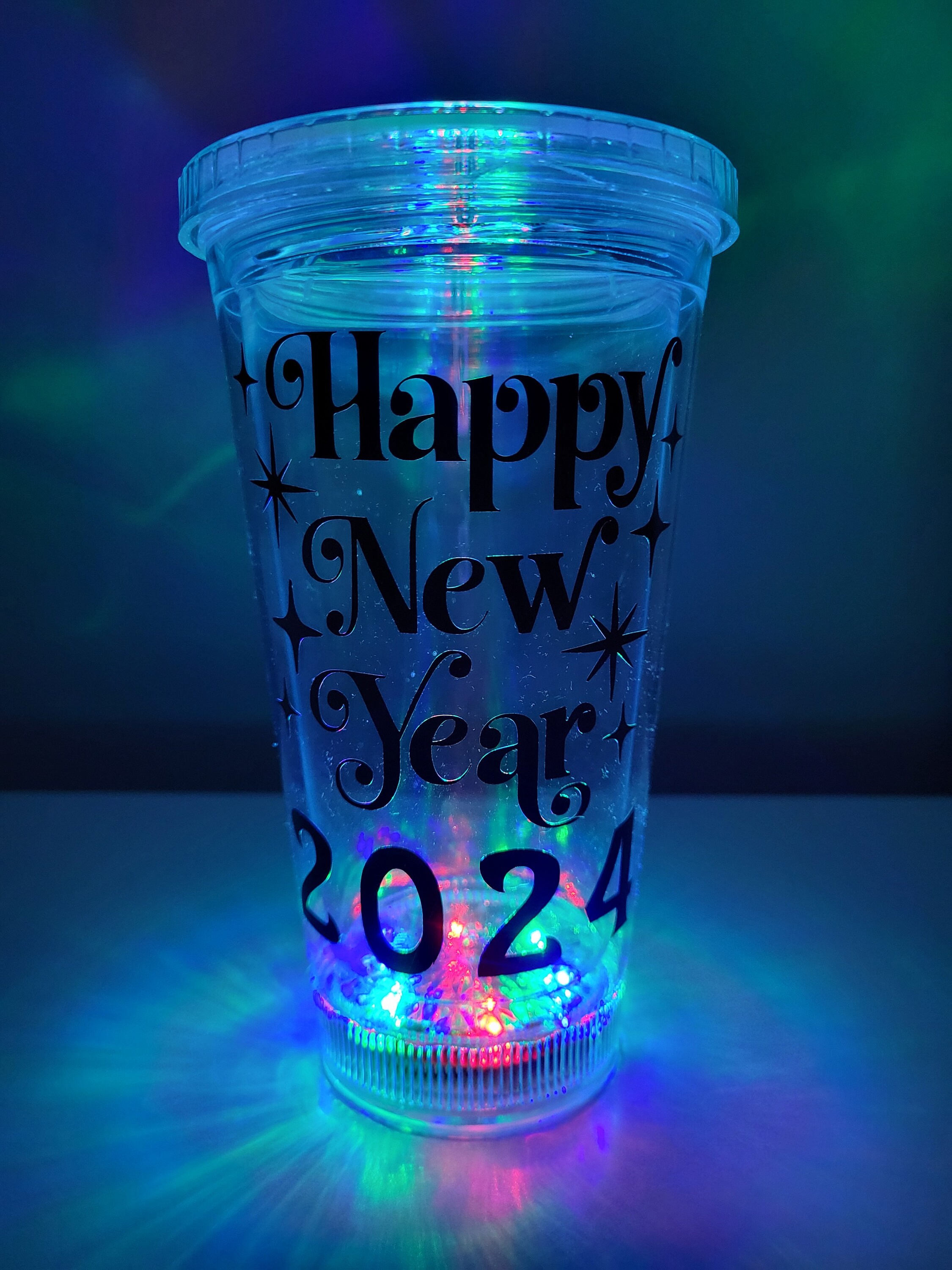 Light up New Years Eve Cup, 2025 Cup, New Years Eve Party, Light up Cup