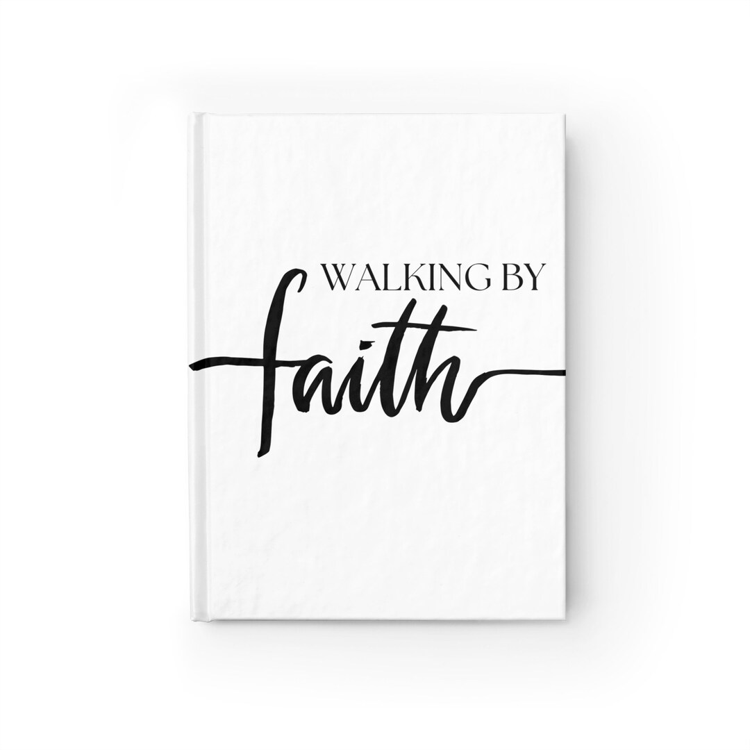 Walking by Faith Journal Journal for Prayer Christian Gift for Women