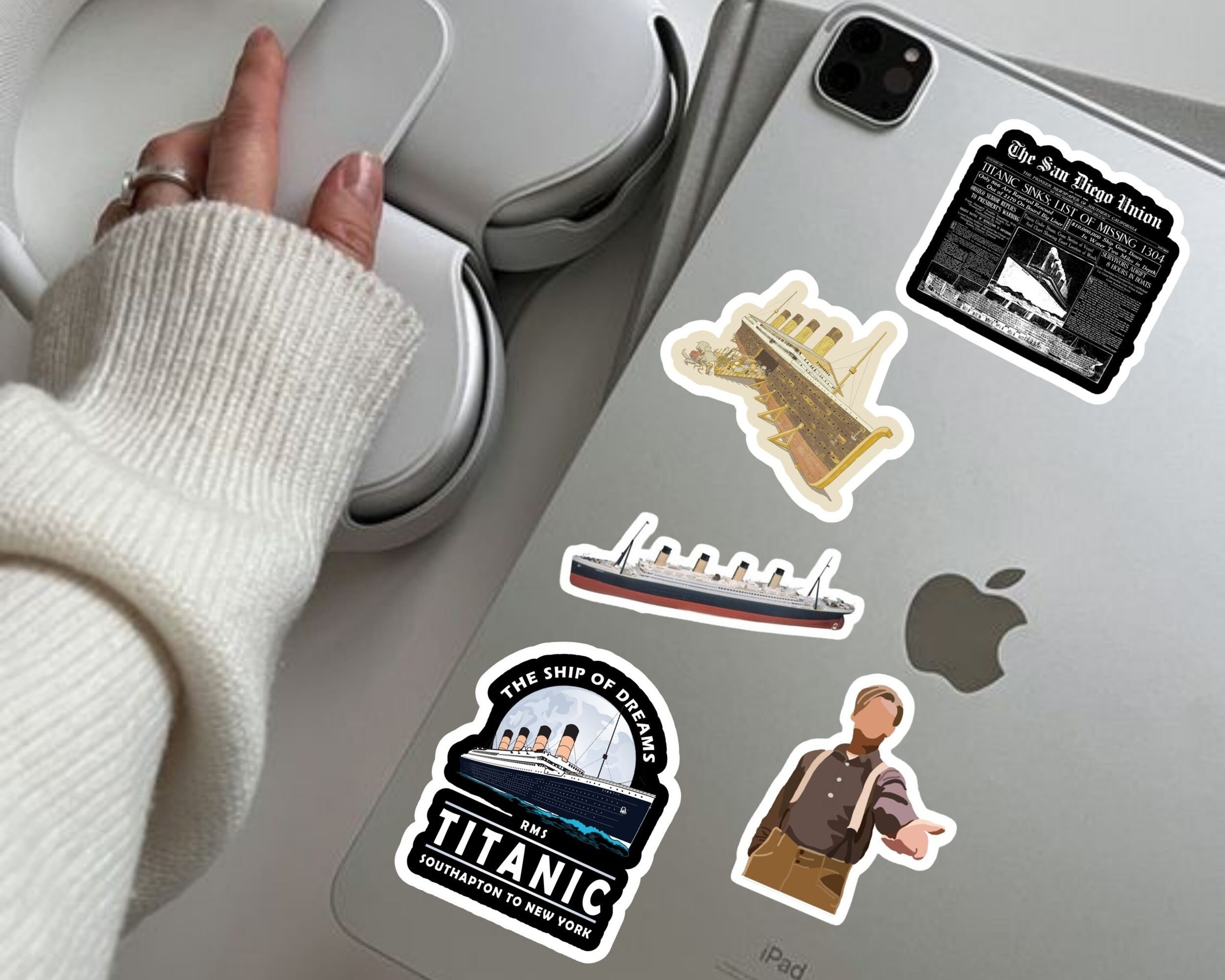 Titanic Stickers Jack and Rose Titanic Inspired Stickers Movie Stickers