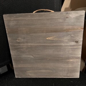 10x10 Wood Sign