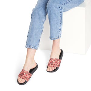 Boho Chic Women&#39;s Removable-Strap Sandals, Summer Beach Footwear, Trendy Slide Sandals, Comfortable Slip-Ons, Vacation Ready Shoes