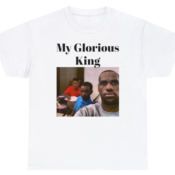 My Glorious King LeBron James, Funny Celebrities Pictures, Funny NBA Tshirt, THE GOAT, LeBron James Short, Pookie Bear LeBron Tee LeBron Fan