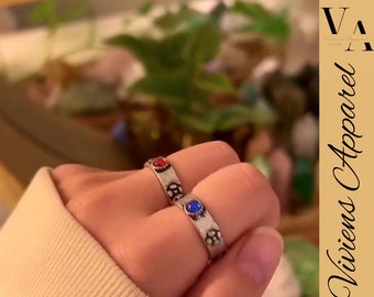 Howls Moving Castle Ring Howls Ring Sophie Ring Howl Cosplay Sophie Ring Moving Ring Moving Castle Ring Pareja Anillo Anime Anillo Anime Joyería