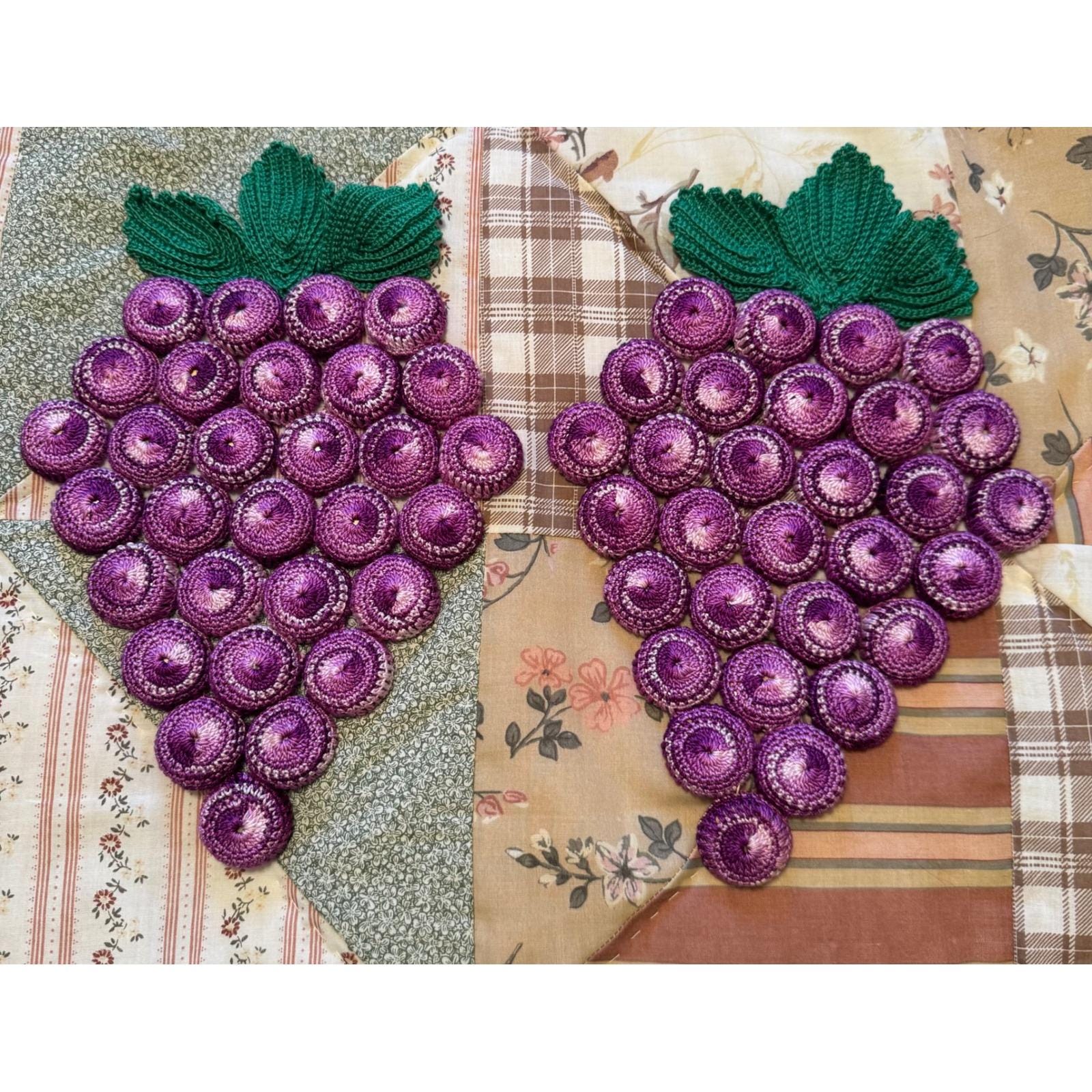 Crochet Bottle Cap Grapes - Etsy