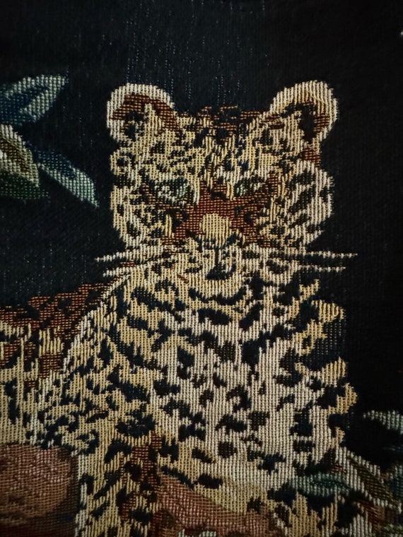 Cheetah Tapestry Handbag - image 3