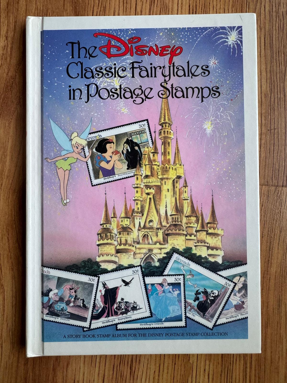 Disney's Stamp Book - Etsy