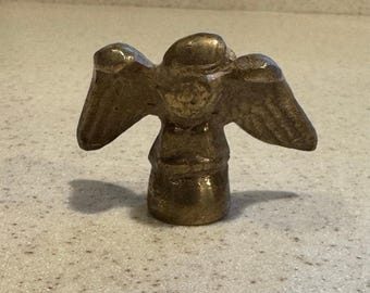 Eagle Finial - Brass Finish - 1.5” High - 2” wide