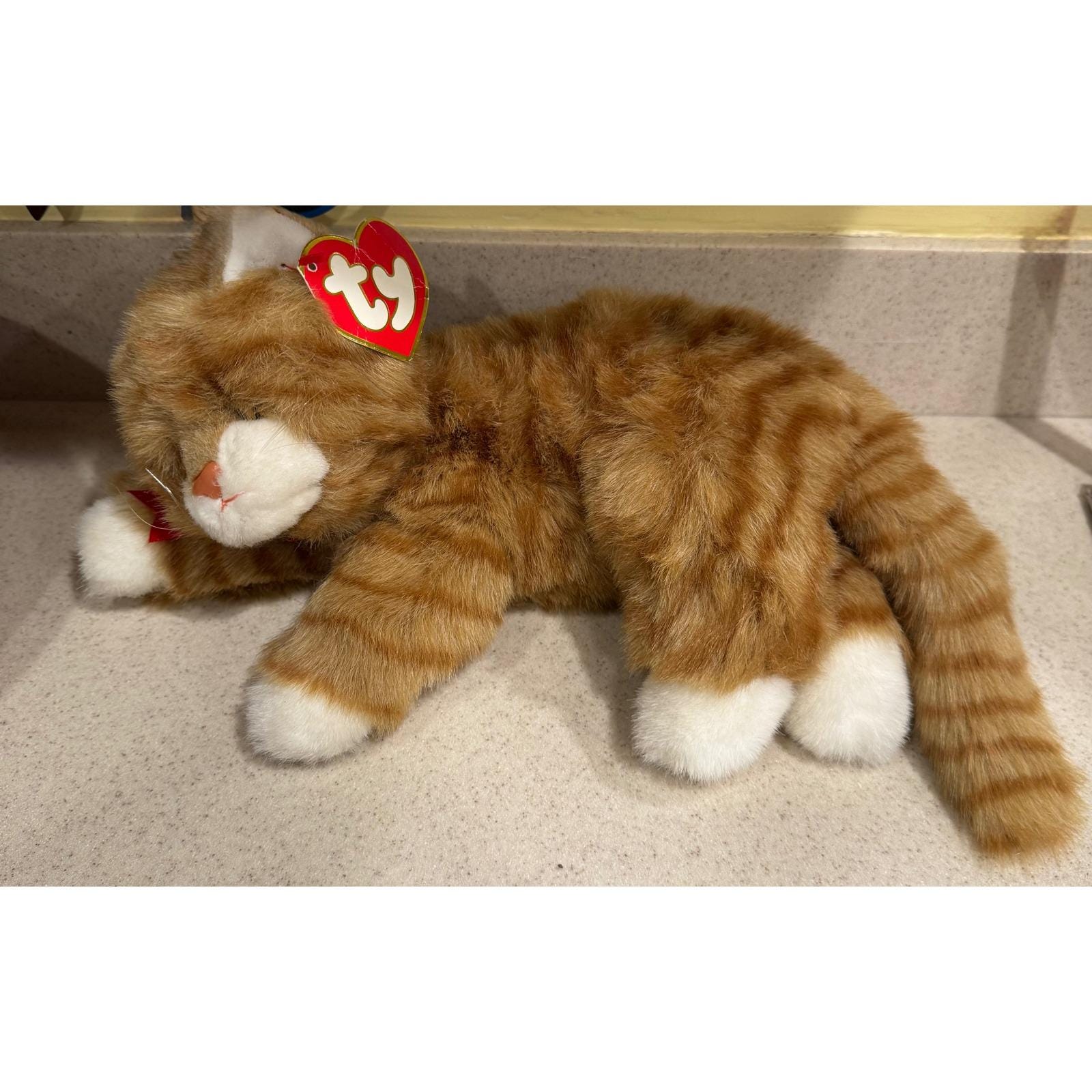 Orange Cat Plush Vintage - Etsy