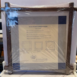 The Creative Circle 9133 Cross Corner Frame 12.5x12.5 picture size