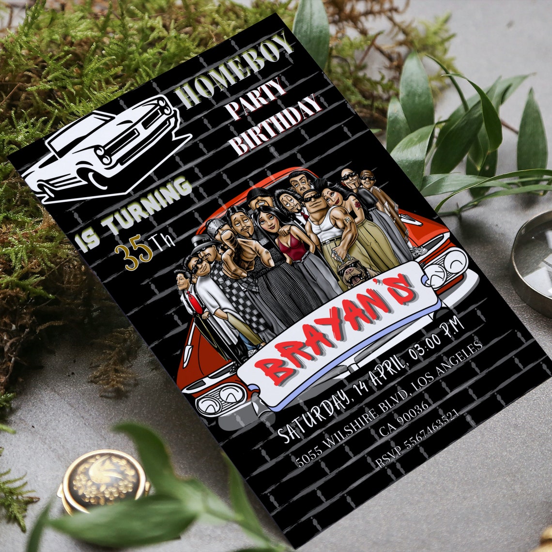 Cholo Invitation Cholo Birthday Invitation Cholo Theme Party Invitation