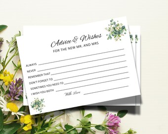 Advice & Wishes Cards