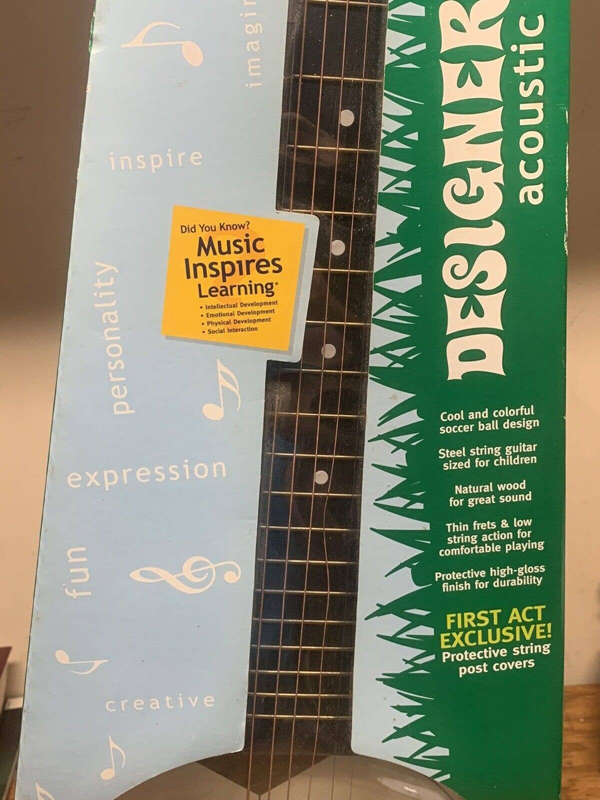First act discovery designer acoustic guitar deals