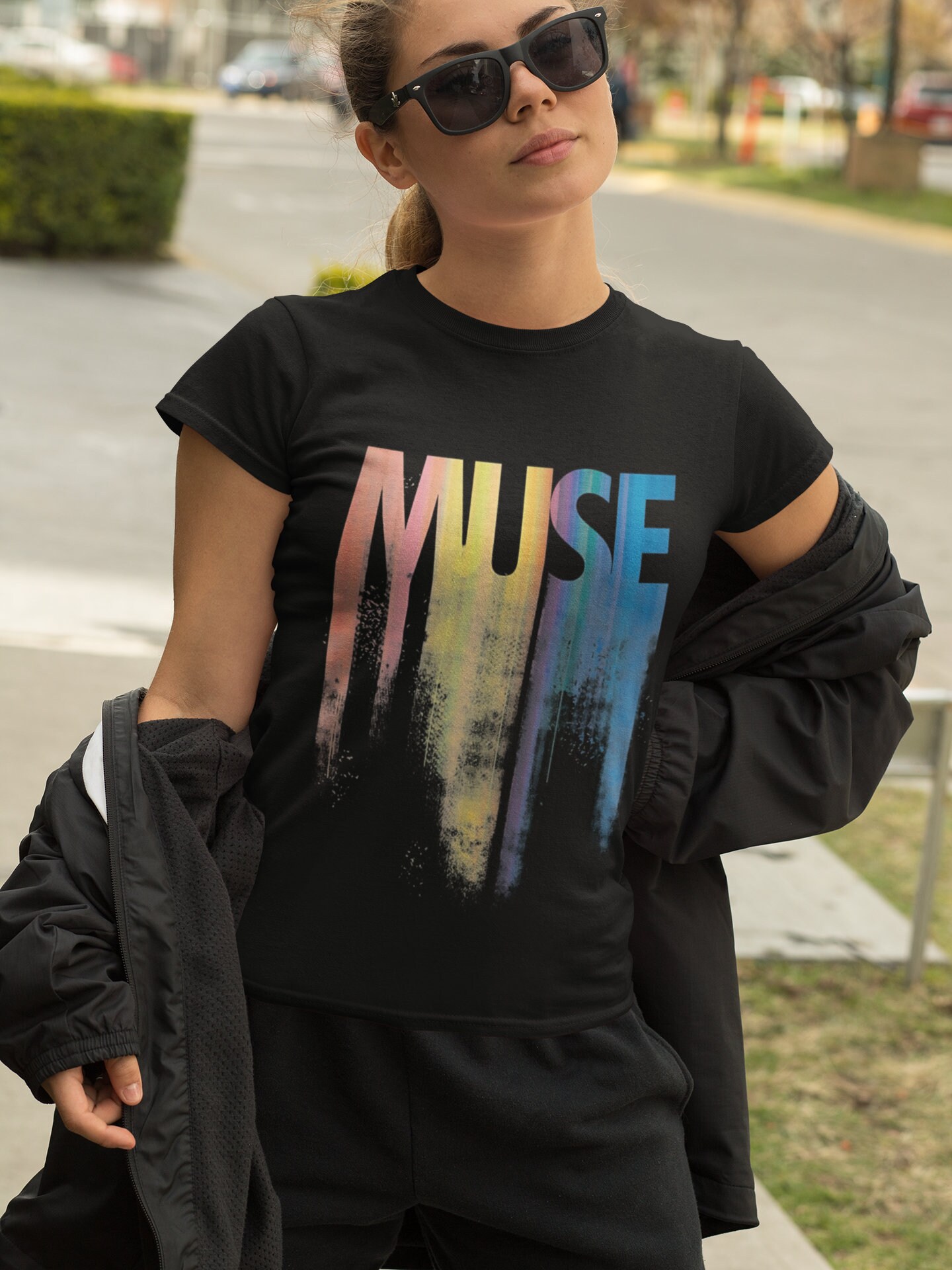 Camiseta muse mujer top