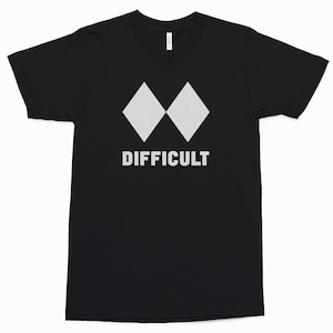 Double Black Diamond Tee – Funny T-Shirt for Ski and Snowboard Lovers