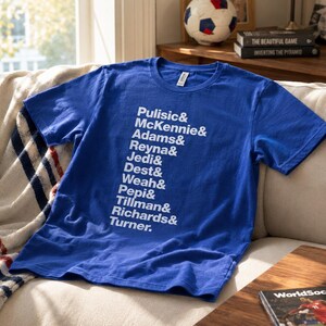 2026 USA Soccer Shirt – USMNT Fan Tee – World Soccer Tournament T-Shirt image 2