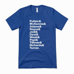 2026 USA Soccer Shirt – USMNT Fan Tee – World Soccer Tournament T-Shirt image 1